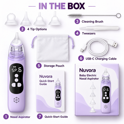 Nuvora™ Baby Nasal Aspirator